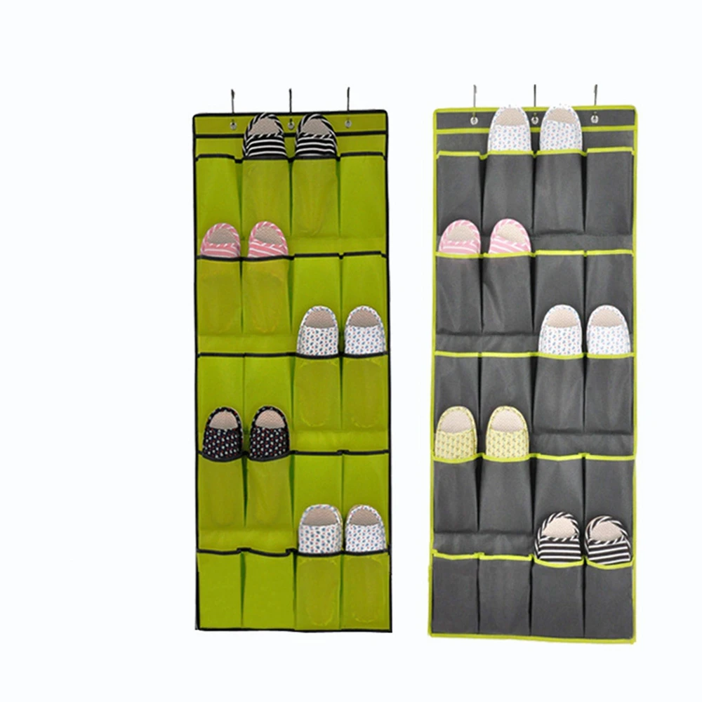 NEW Design 20 Pocket Non Woven Hanging Shoes Storage Bag Home Organizing with Hooks Space Saver Organizer | Дом и сад
