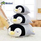 2021 Персонализированная мягкая плюшевая игрушка Metoo с милым пингвином, подушка с мультяшными животными, мягкая детская подушка, подарок на день рождения для детей