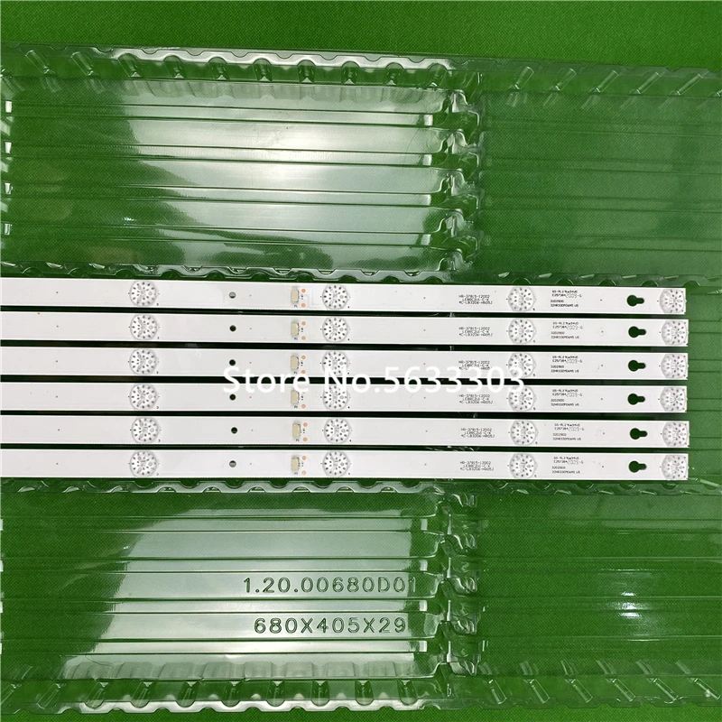 Новая светодиодная лента для подсветки 50 шт./лот Thomson 32HB5426 LVW320CS0T Toshiba TCL 32L2600 32L2800