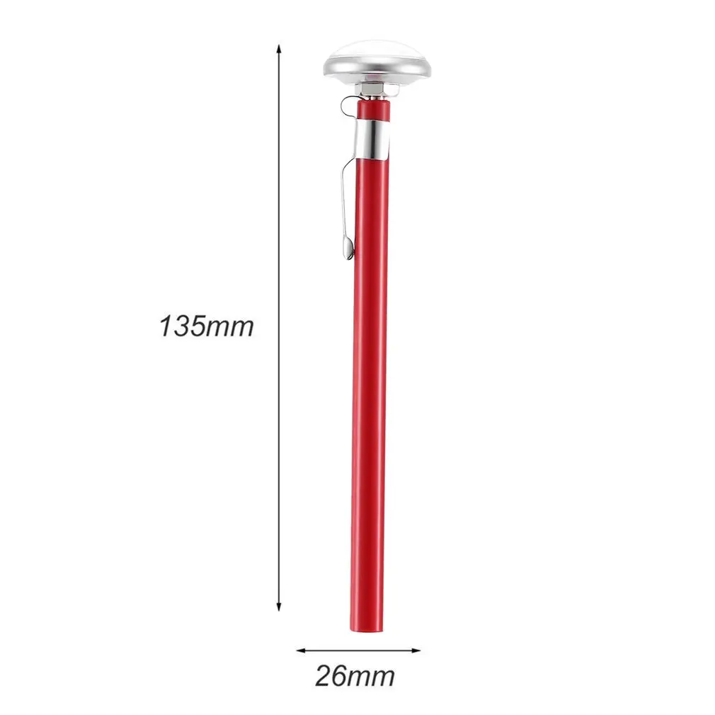 

Pocket Probe Thermometer Gauge For BBQ Meat Food Kitchen Cooking Instant Read Meat Gauge Stainless Steel