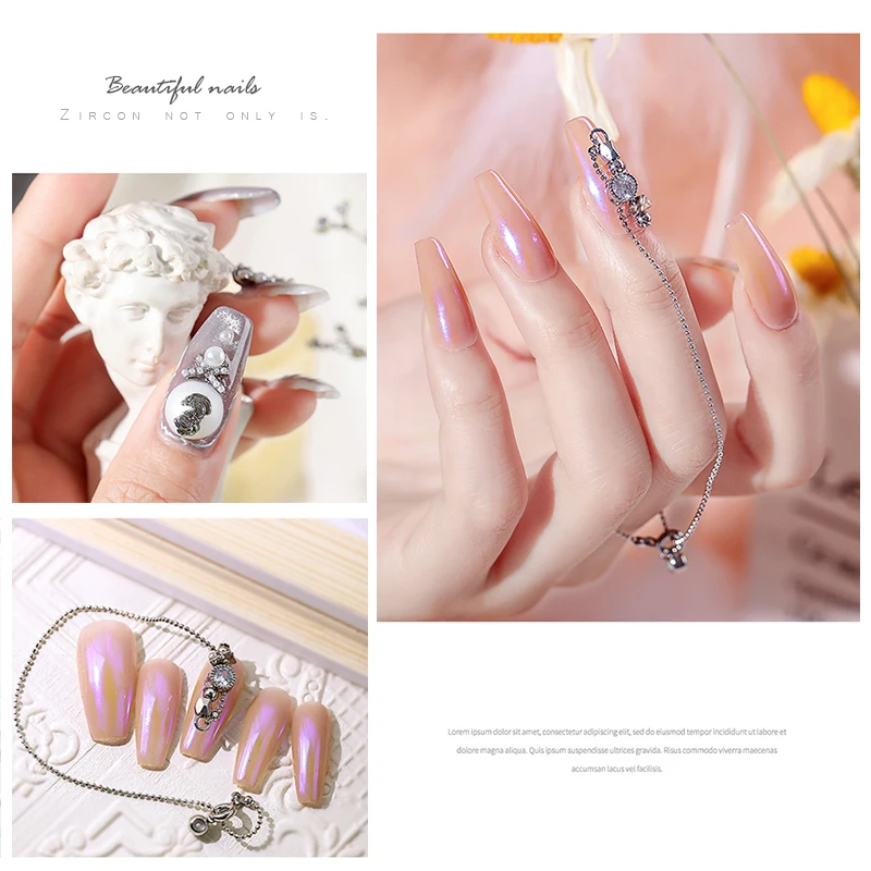 2 шт./партия металлические подвески для ногтей | Красота и здоровье