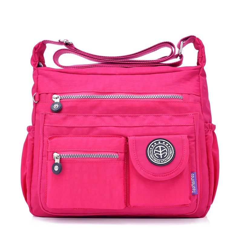 Водонепроницаемая нейлоновая женская сумка на плечо повседневные женские сумки