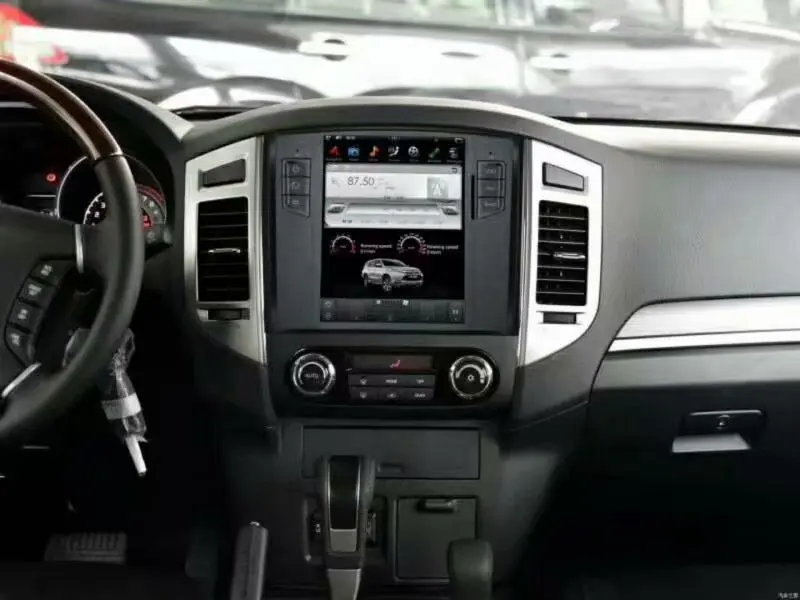 

PX6 Tesla style Android автомобильный стерео Мультимедийный Плеер для Mitsubishi Pajero V93 V97 2008-2018 gps navi авторадио Carplay головное устройство