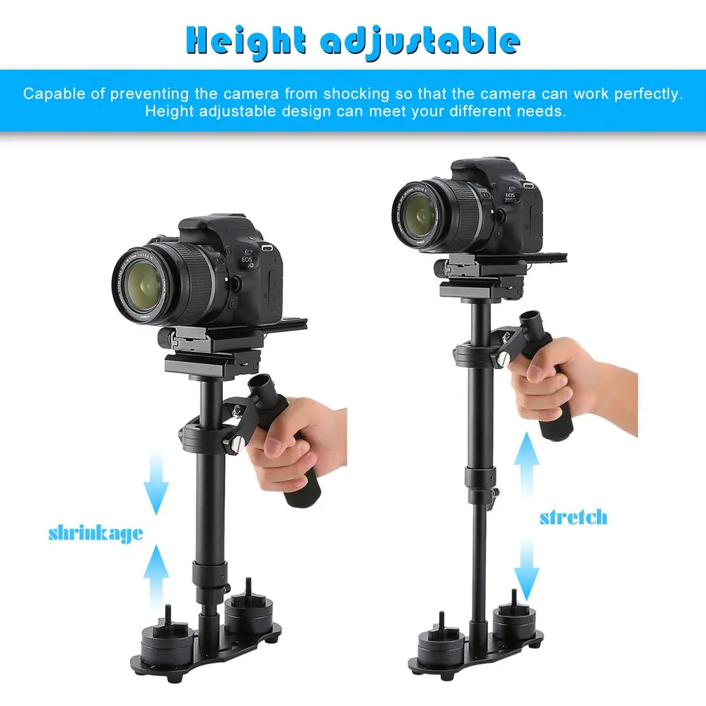 S40 S60 S80 Steadycam масштабируемый Ручной Стабилизатор из углеродного волокна Steadicam для