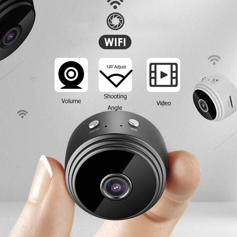

A9 мини-камера 128G HD 1080P IP-камера Безопасность умного дома ИК Ночная Магнитная Беспроводная мини-видеокамера видеонаблюдения Wi-Fi камера
