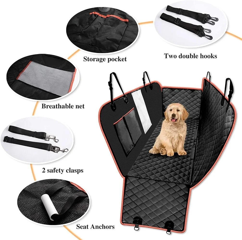 Защитная накладка на заднее сиденье для собак и кошек водонепроницаемая