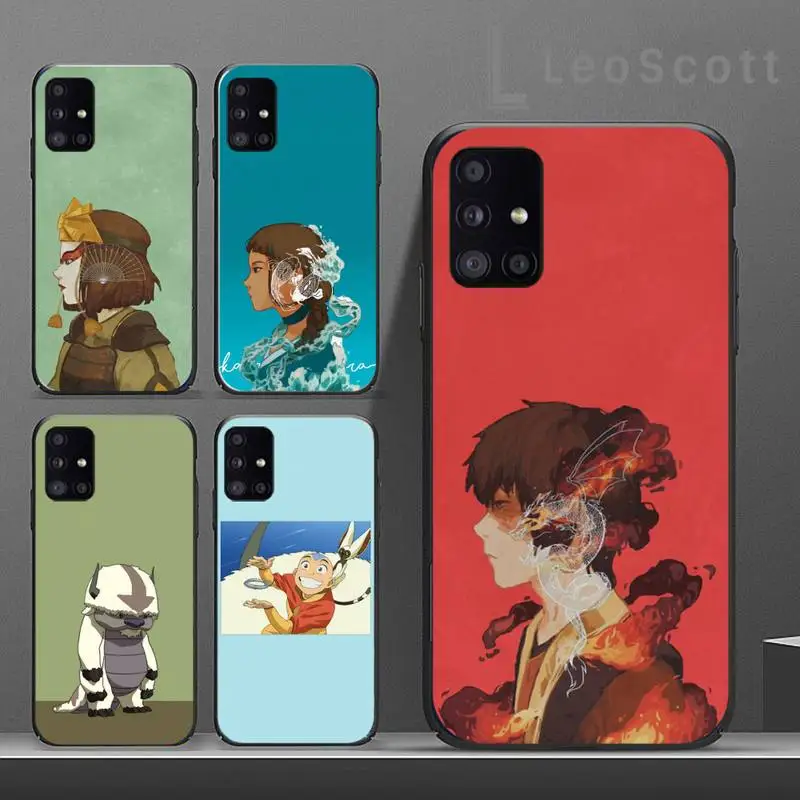 

Avatar The Last Airbender Phone Case For Samsung A40 A50 A51 A71 A20E A20S S8 S9 S10 S20 Plus note 20 ultra 4G 5G