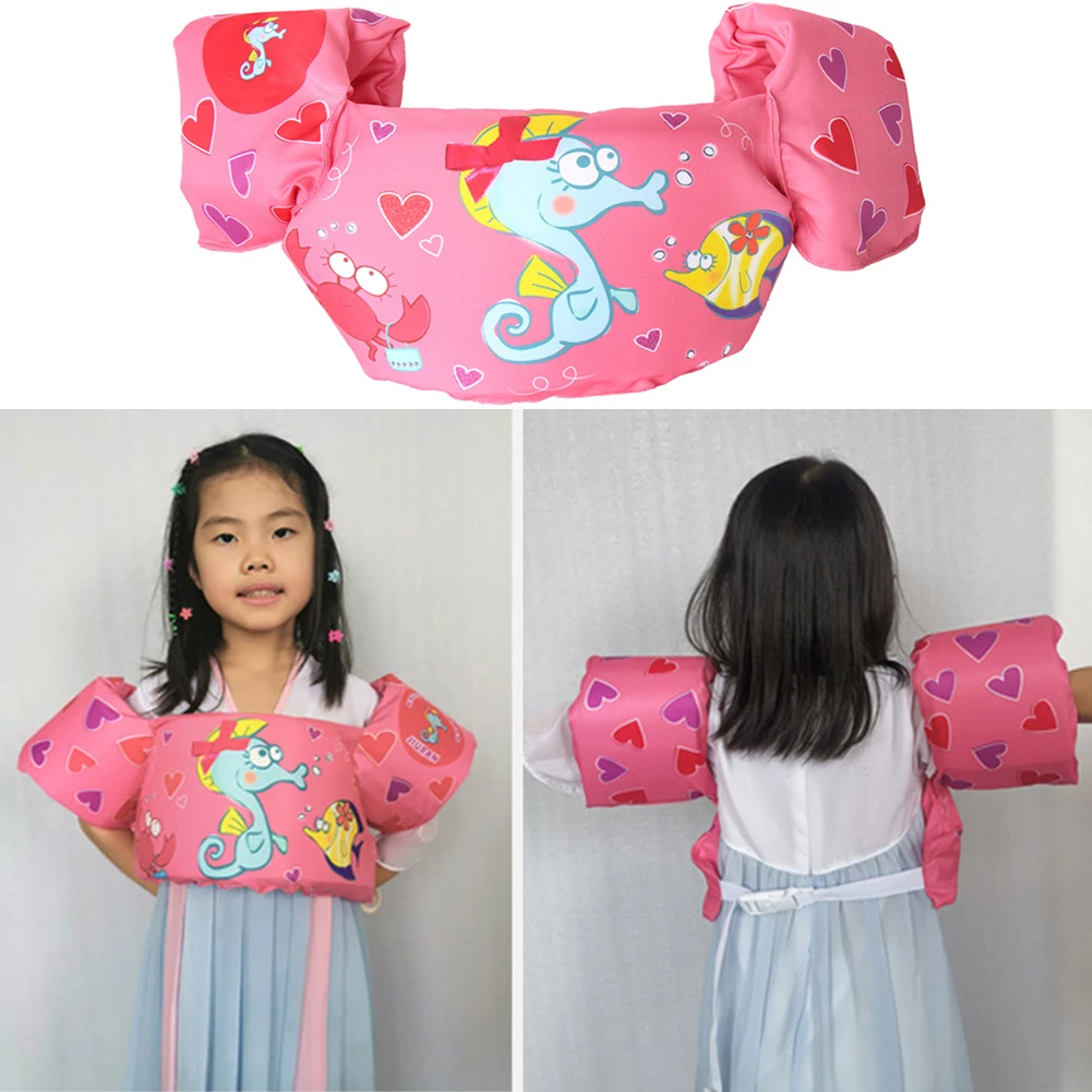 

Baby Float Life Jacket Cartoon Arm Sleeve Safety Swimming Training Floating Pool Float Swimming Ring Life Jacket Sleeves Armlets