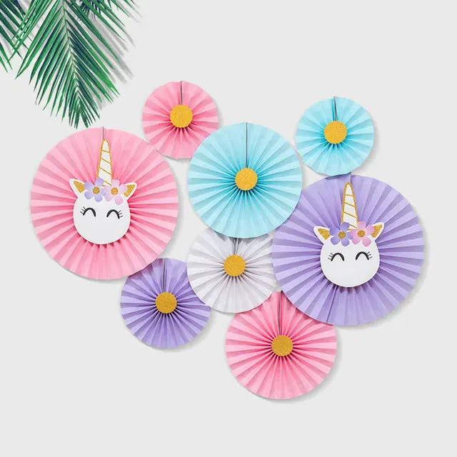 Rainbow Unicorn Party Balloon Birthday Decoration Number Children's Baby Shower Ball | Дом и сад