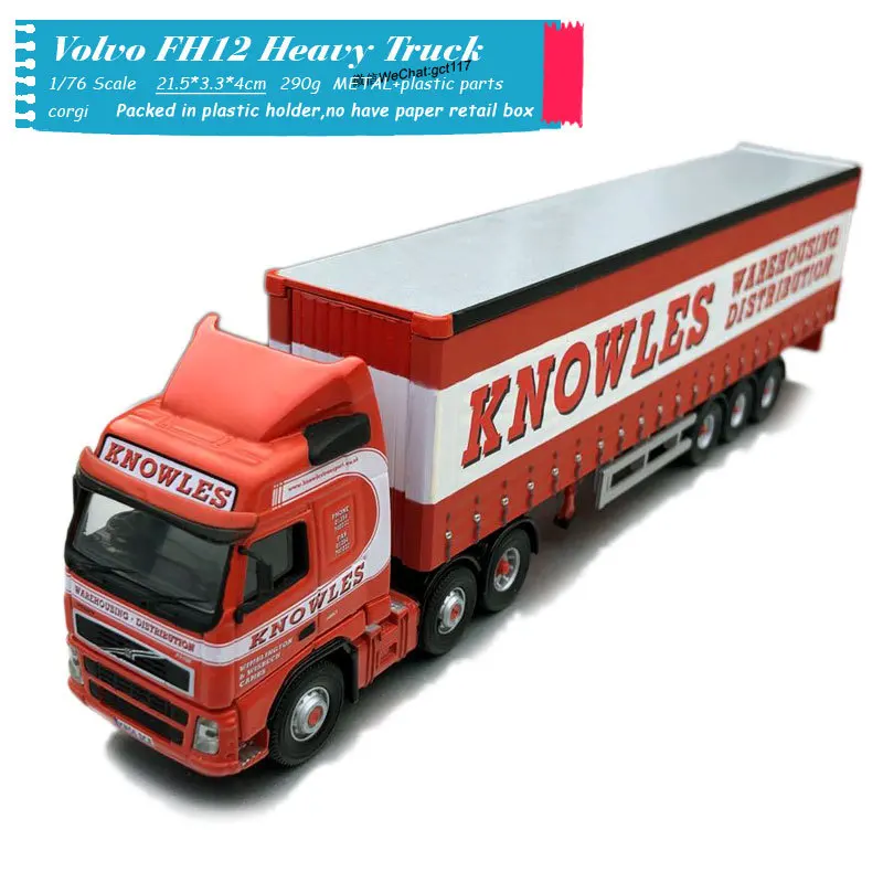 Тяжелый грузовик Corgi 1/76 Volvo FH12 FH литый под давлением металлический автомобиль