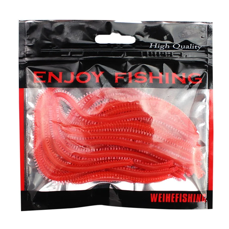 20 шт./партия Аксессуары для рыбалки Мягкая приманка 13 см/2 г черви искусственная