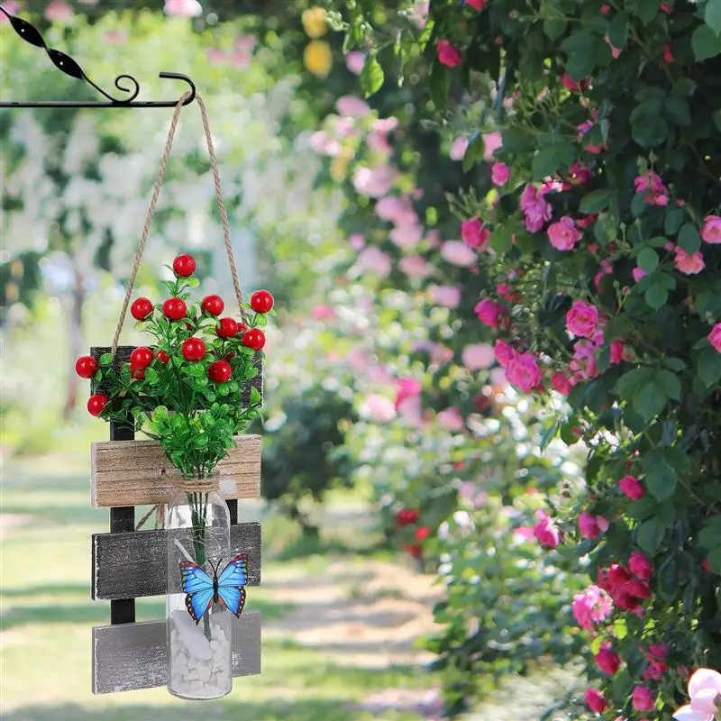 

1pc Creative Wall Vase Decor Indoor Hanging Vase Adornment Indoor Wall Decor