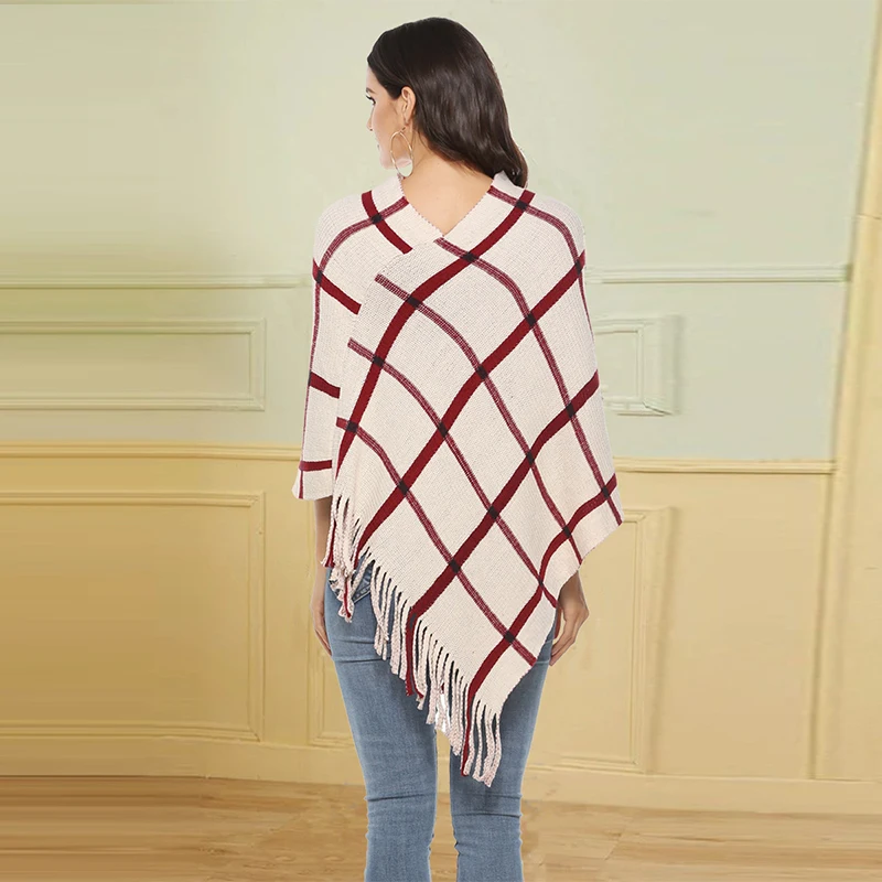 Новинка 2019 мусульманский вязаный свитер с бахромой накидка топ Бангладеш одежда