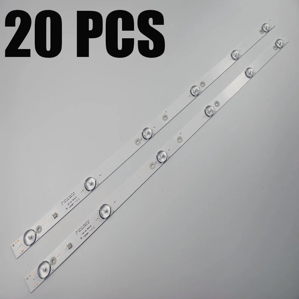 

New 20 PCS/lot 6LED LED backlight strip for 32inch JL.D32061330-081AS-M E348124 MS-L1343 L2202 L1074 V2 2-6-3030-300MA-36VS78T2W