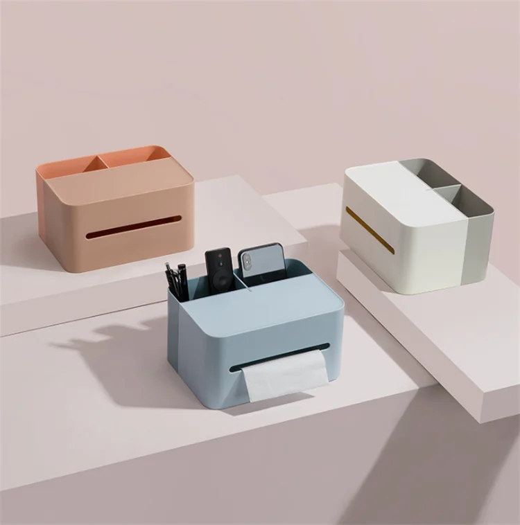 

Бытовая пластиковая коробка для салфеток, настольный держатель для салфеток, чехол, полка для ванной, коробка для салфеток, 3 цвета