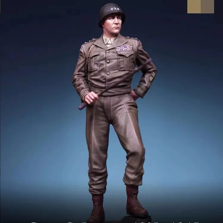 

1/35 Resin Figure model kits U.S. General Patton Unassembled and unpainted