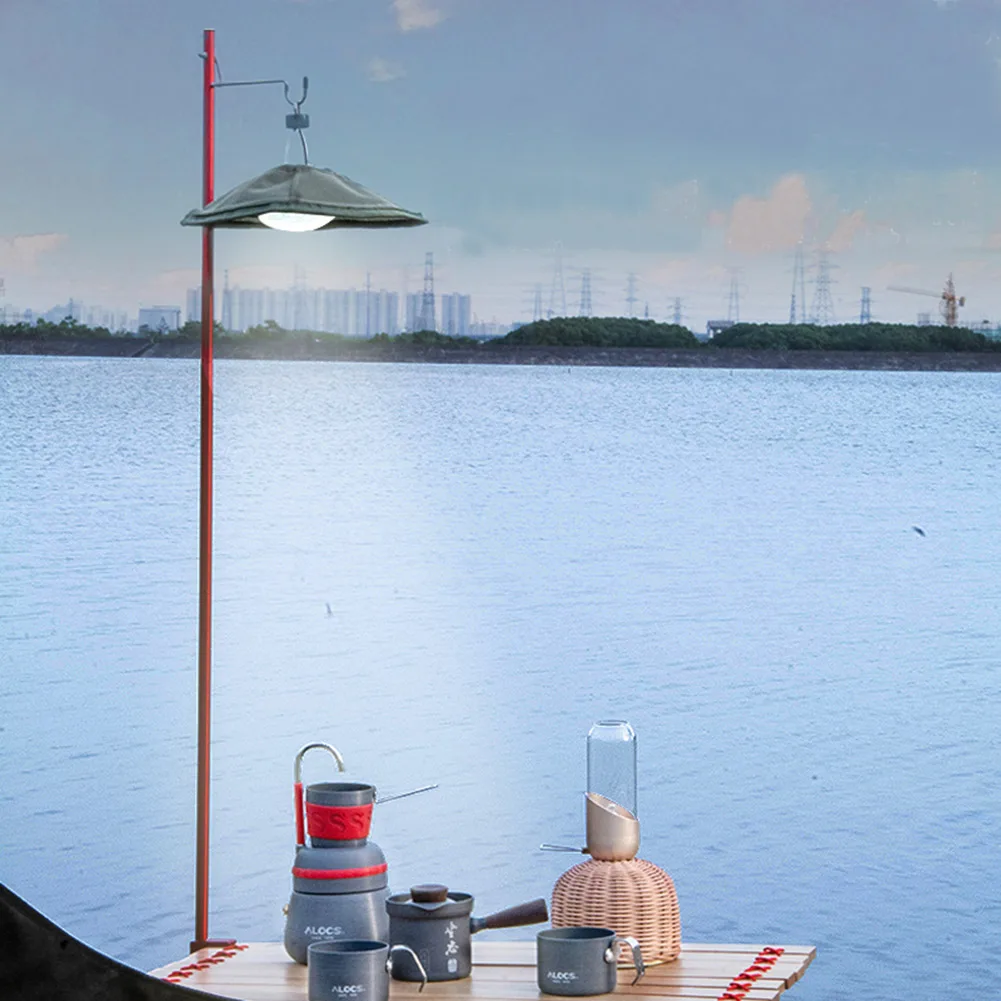 

Палатка Складная светильник алюминиевого сплава для кемпинга, пикника