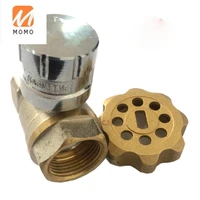 lead free brass magnetic lockable valve with key
