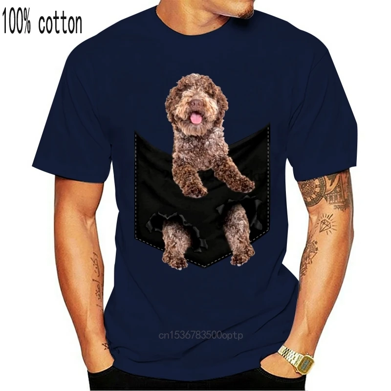 

Men T Shirt Lagotto Romagnolo Pocket Mid T Shirt Women T-Shirt