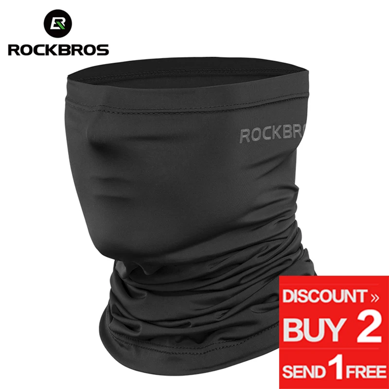 ROCKBROS Солнцезащитная велосипедная маска для лица UV400 впитывающая пот дышащая