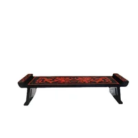Chinese Wedding Props Roll Desk Table Table Home Corner Desk Lacquer Painting Furniture for Modern Club