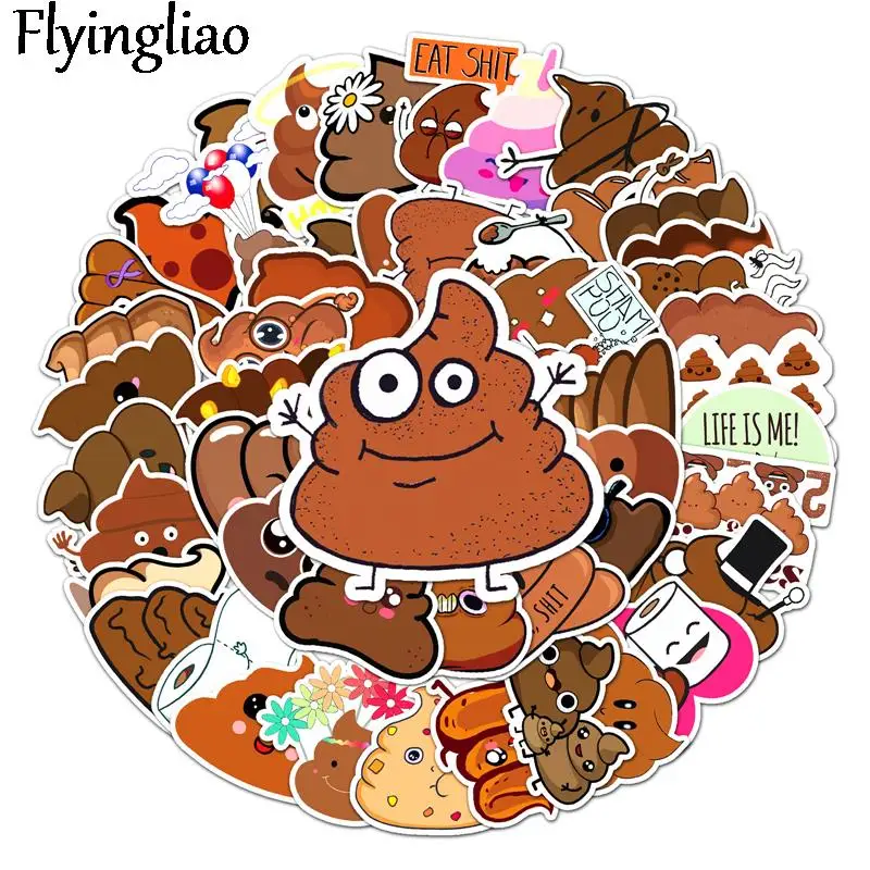 

50pcs Funny Meme Cartoon Animation Sticker ForComputer Motorcycle Skateboard Guitar Toy Game Machine Children Gift