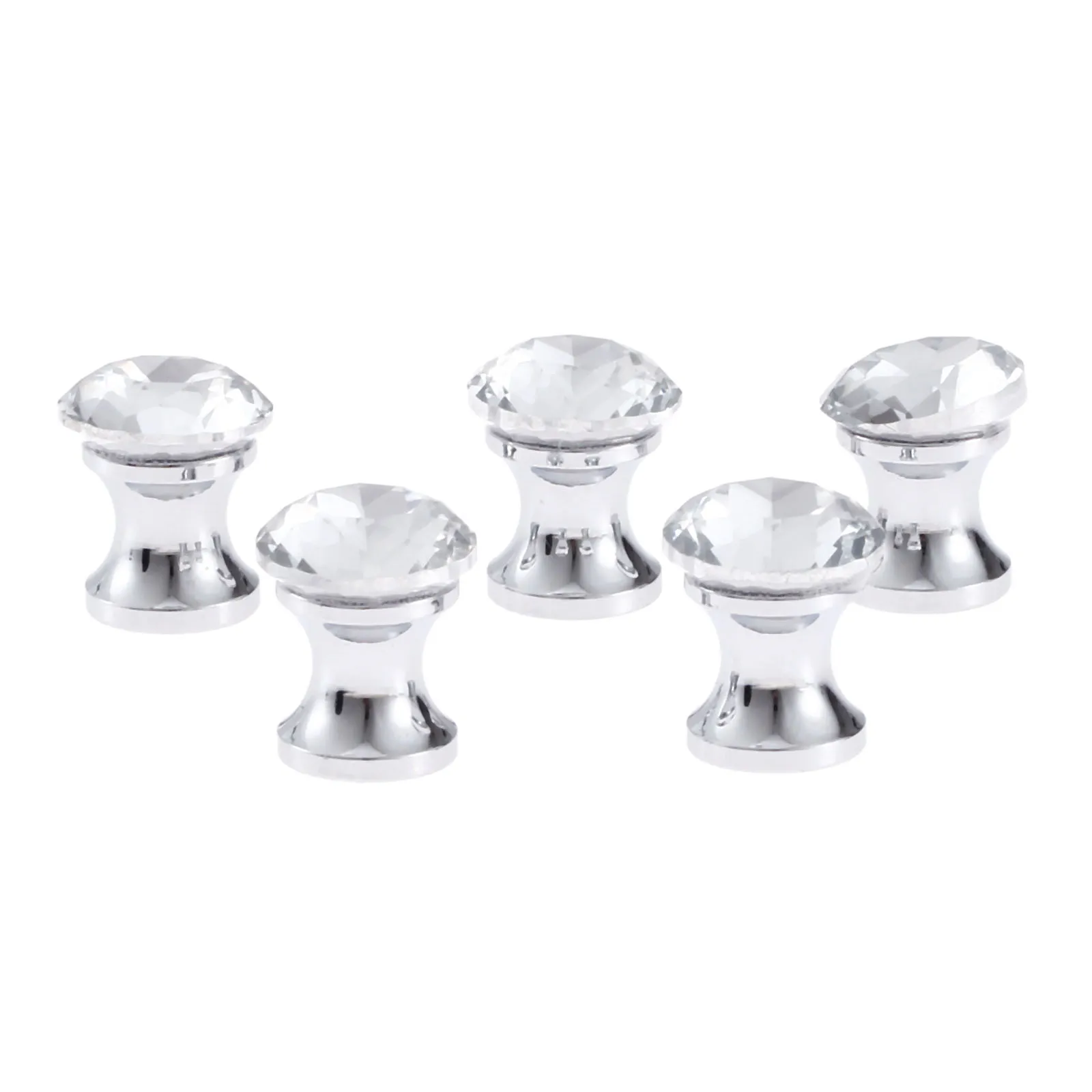 5 шт. 12*15 мм хрустальный стеклянный шкаф выдвижные ручки круглый комод Ящик грудь