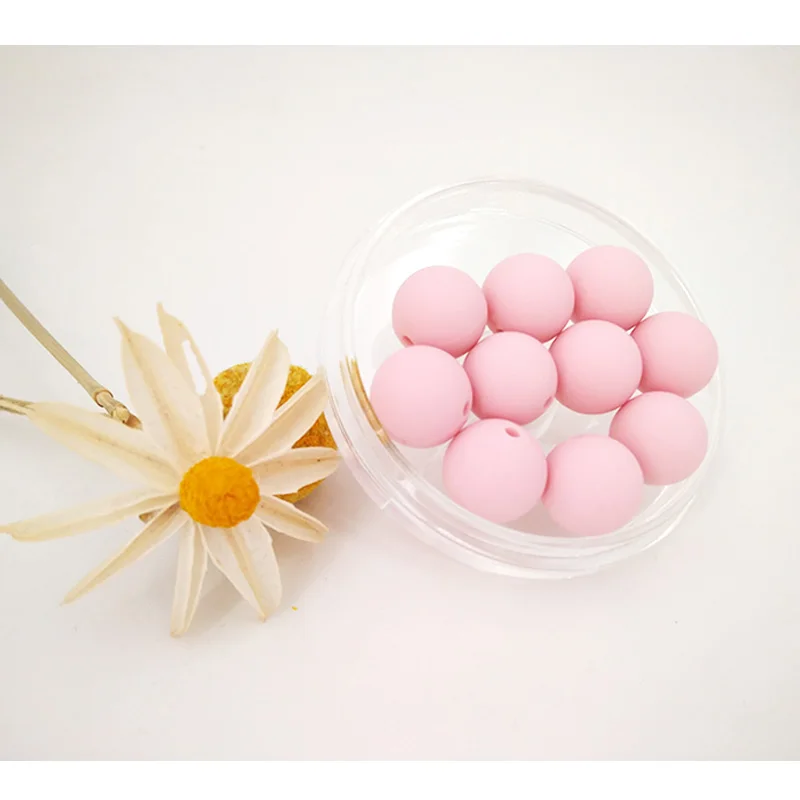 10 шт. силиконовые бусины для прорезывания зубов 15 мм|Шнурки и чехлы сосок| |