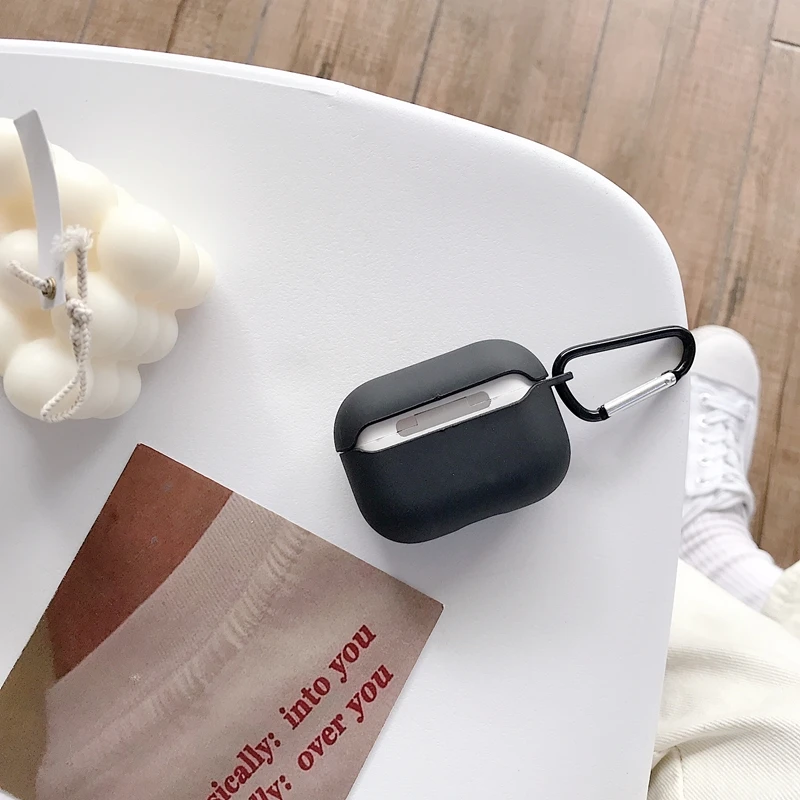 Сплошной цвет ТПУ чехол для наушников Apple AirPods 3 Pro Чехол AirPods3 красочные