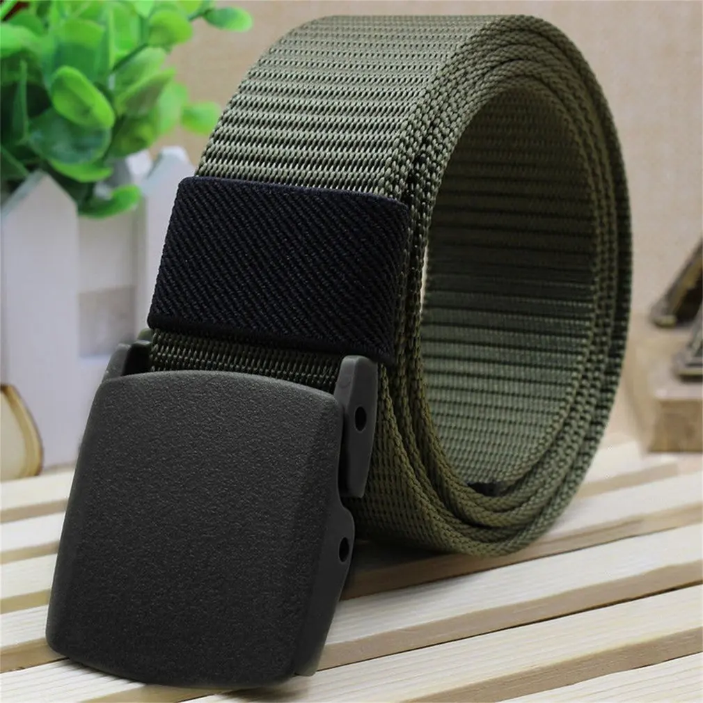 Ремень нейлоновый для мужчин и женщин тактический военный Регулируемый с