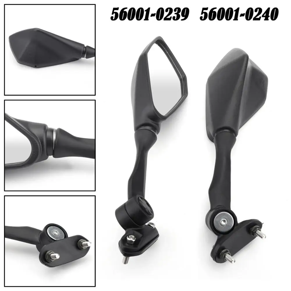Мотоциклетные зеркала Artudatech для Kawasaki Ninja ZX6R 636 300R EX300 250 2013 2017 56001 0239 0240 детали