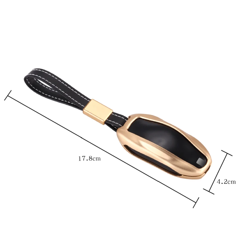 

key Fob Shell Case Cover Car Key Accessories Remote Key Alloy Protector Fit For Tesla MODEL S MODEL X MODEL 3