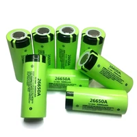 gtf 100 original 3 7v 5000mah battery for panasonic 26650a high capacity 26650 li ion rechargeable batteries for led flashlight