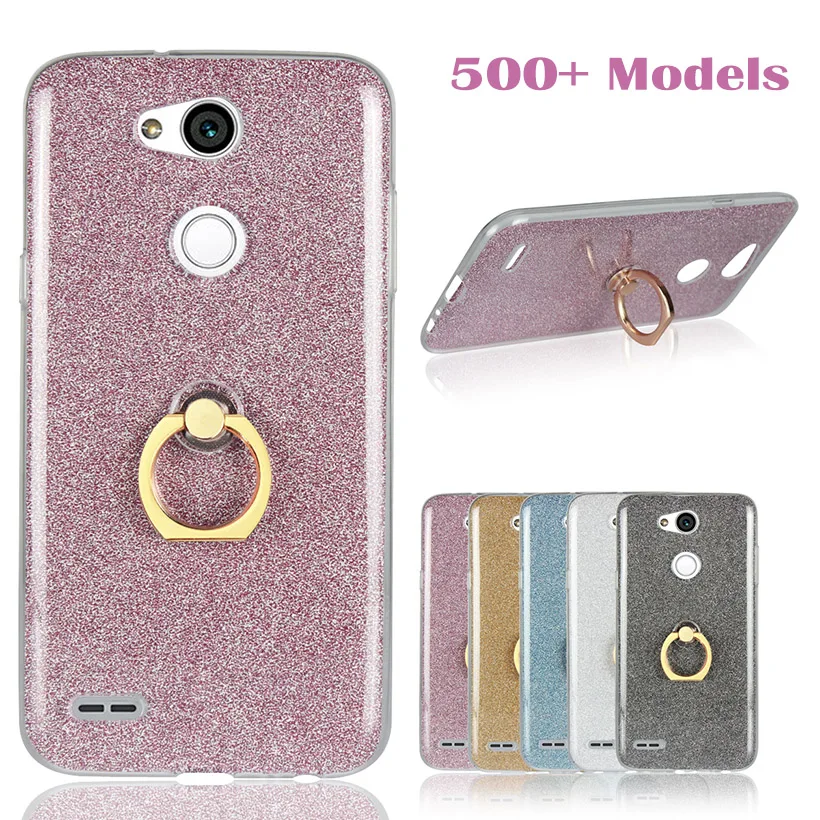 

Thin Cases For LG X9 V20 V30 Q7 Q8 Q6 G6 Mini G6+ G5 G4 Pro G3 Stylus 3 X Power Aristo 2 K8 Plus 2018 2017 K10 V9 Ring TPU Cover