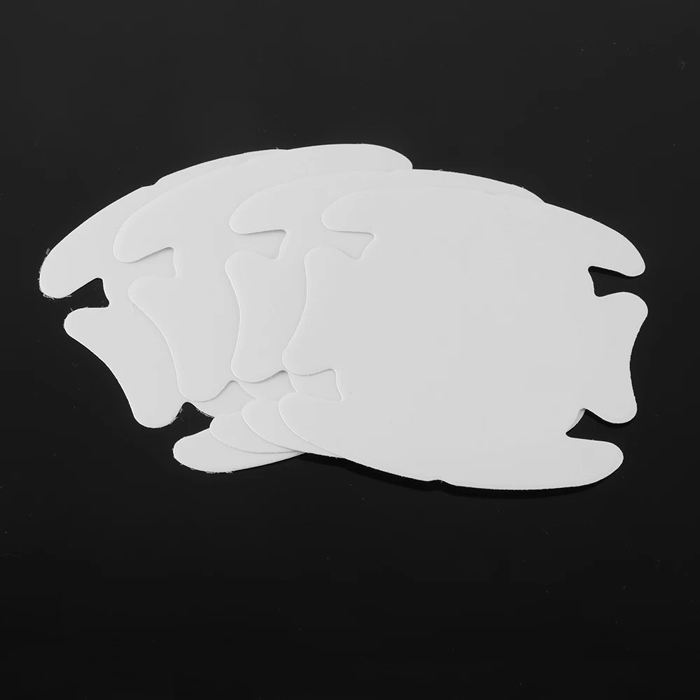 4 шт. прозрачная защитная пленка на ручки автомобиля|Наклейки для салона авто| |