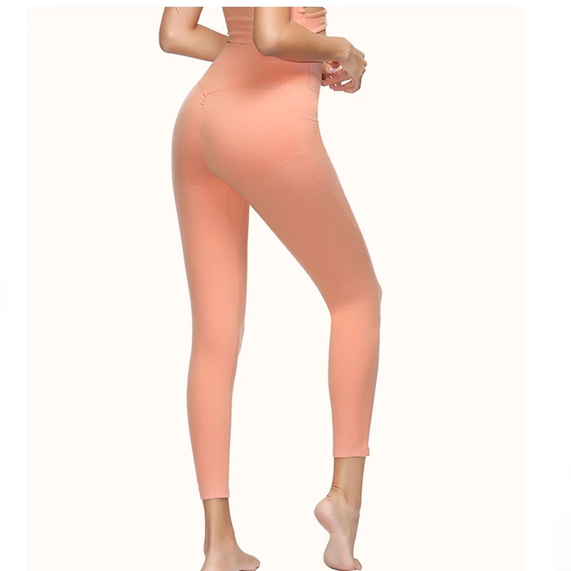 Новые женские штаны для йоги облегающие спортивные Леггинсы спортивная одежда