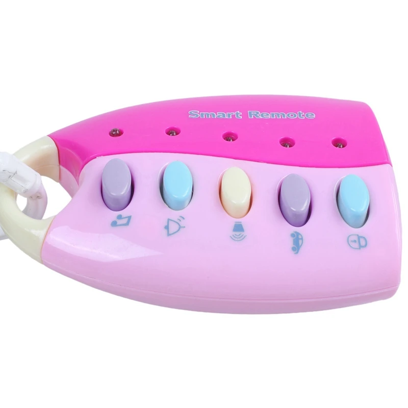 Мультфильм ребенок дети музыкальный смарт пульт дистанционного автомобиля