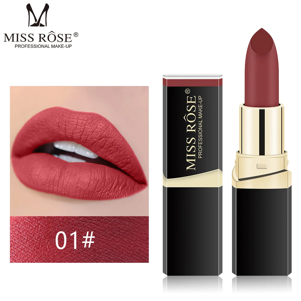 

1@# Sexy Red Velvet Matte Lipsticks Lips Makeup Lipstick Long Lasting Moisture Cosmetic Lipstick R Lip Matte Lipstick Waterproof