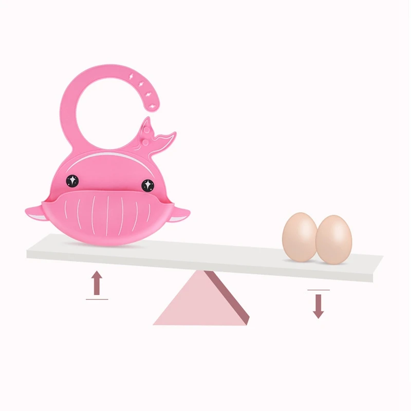 

Waterproof Children's Cartoon Silicone Bib Silicone Children's Rice Pocket Silicone Saliva Pocket Bib Silicone Baby Bib