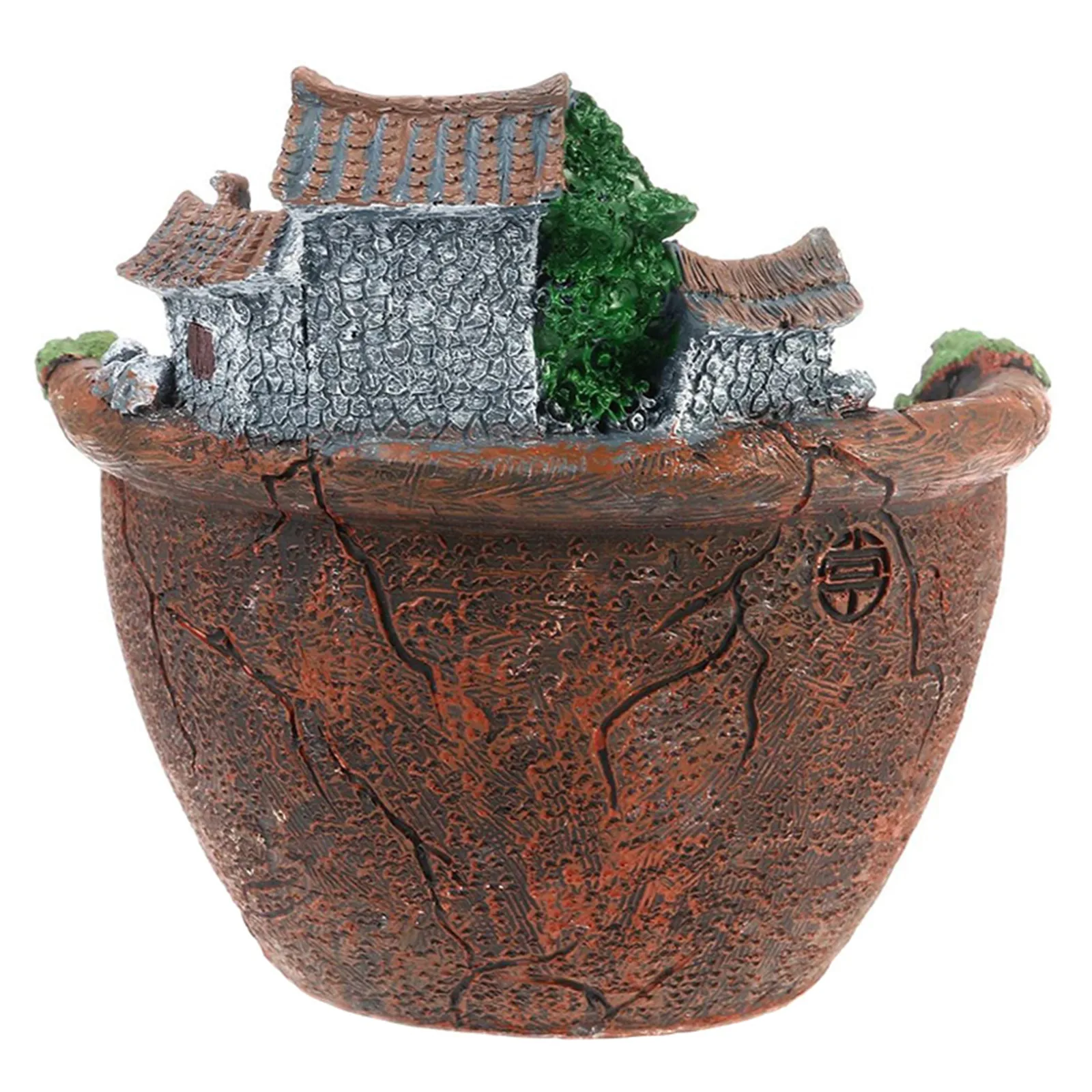 

Newly Fairy Garden Planter Flower Plant Pots with Sweet House Unique Design for Home Decoration CLA88