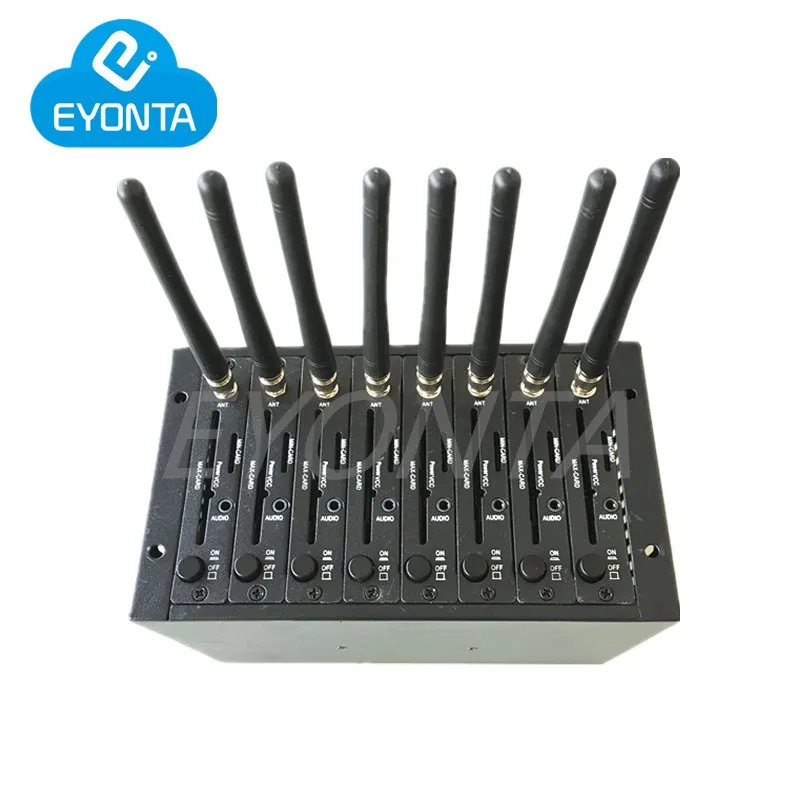 

8 Ports USB Gsm Sim Wavecom q2303 Modem Pool With High Speed 900/1800mhz sms/ussd/at command