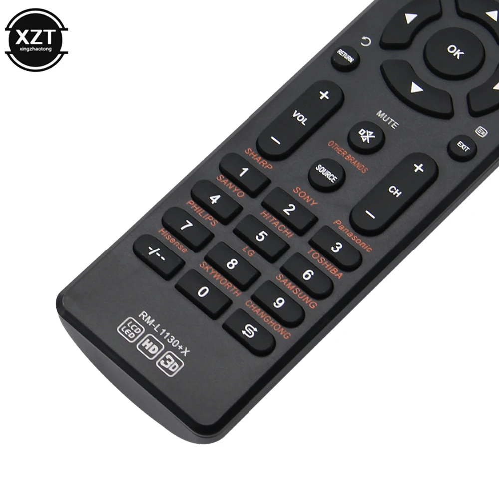 Rm-L1130+X Universal LCD TV Remote Control For DAEWOO AKIRA AOC BBK ELENBREG PRIMA OPENBOX THOMSON JVC SUPRA Smart TV controller images - 6