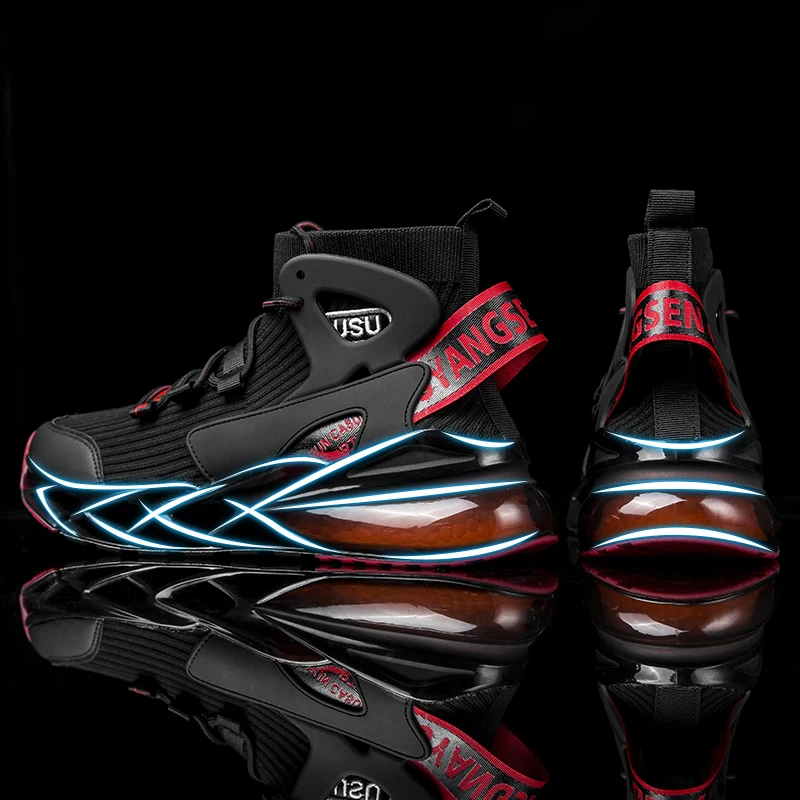 

New Breathable Running Shoes for Men Blade Man Sneakers Outdoor Cushioning Athletic Sport Jogging Shoes Training Run zapatillas