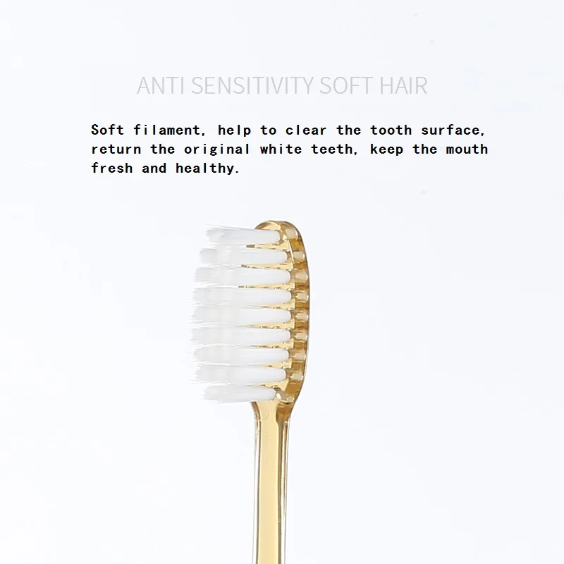 Мягкие щетинки для взрослых нити анти-чувствительность Луна пара Дорожная сумка