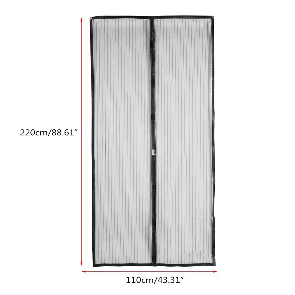 Сетка для защиты от комаров гибкая усиленная занавеска насекомых москитная