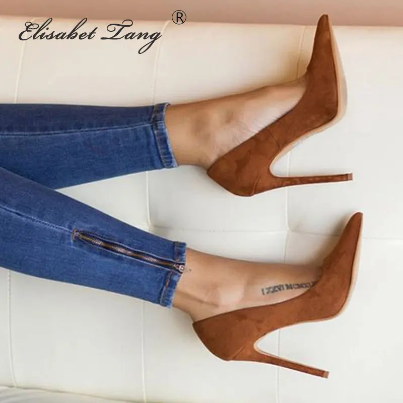 ElisabetTang/Женская обувь на высоком каблуке; Zapatos de Mujer; повседневная женская обувь; туфли-лодочки на шпильке; chaussures femme; пикантные sapato feminino