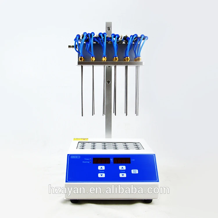 

Lab 24 holes Dry Nitrogen evaporator AYAN-DCY24G Nitrogen Blowing Concentration of Samples