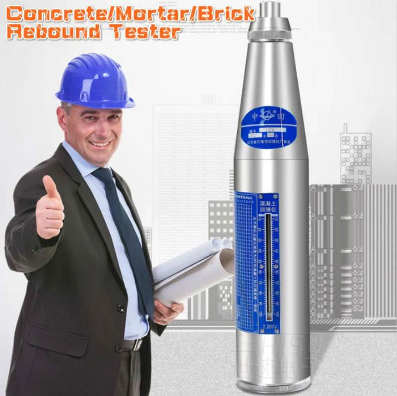 ZC3 портативный механический бетон Отскок Молоток тестер бетона измеритель