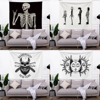tapestry skull hanging cloth bohemia home decoration tapestry new style tapestry sofa towel