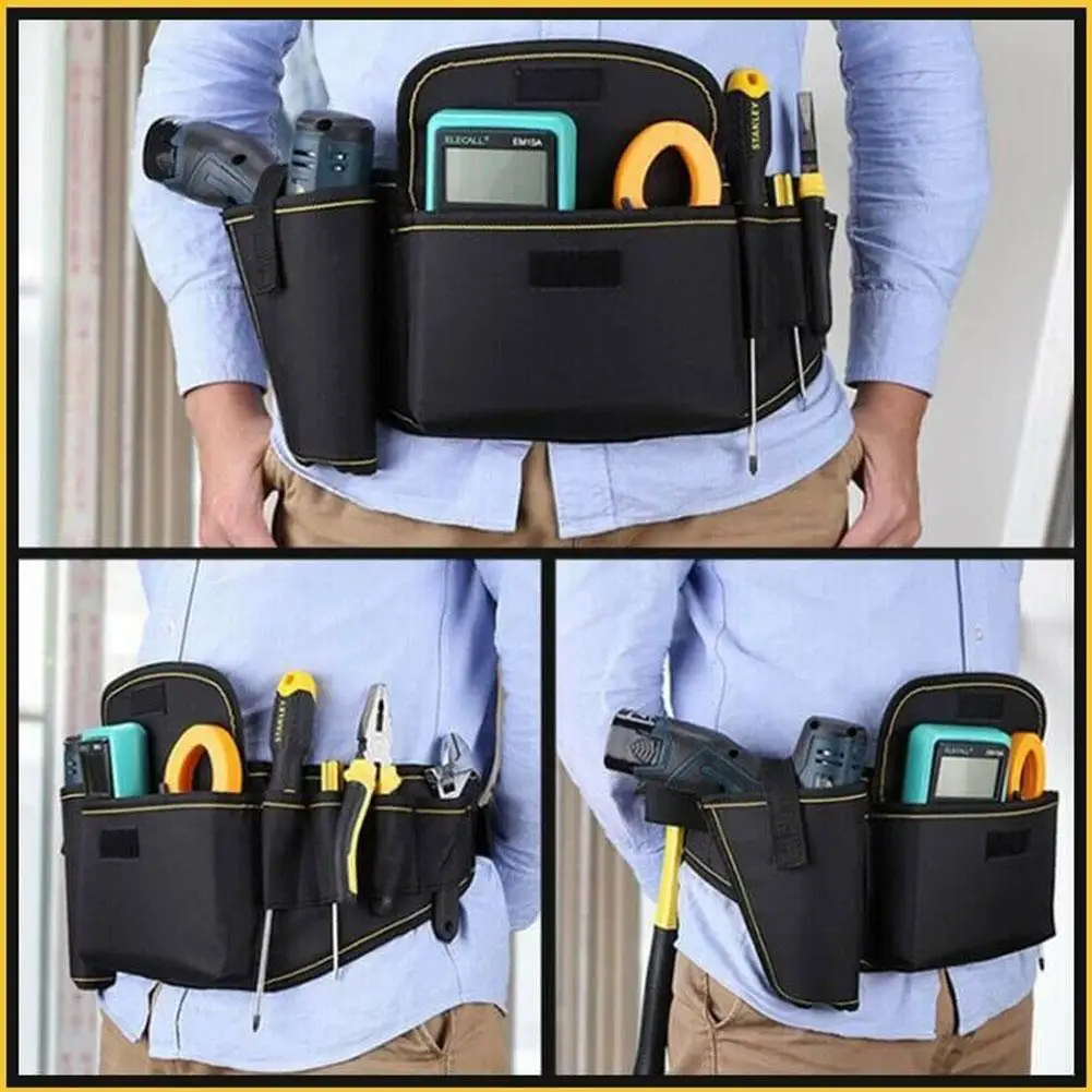 

Multi-function Waist Pack Repair Tool Oxford Cloth Hardware Tool 2021 Pocket Pliers Bag Cloth Storage Wrench M2G2